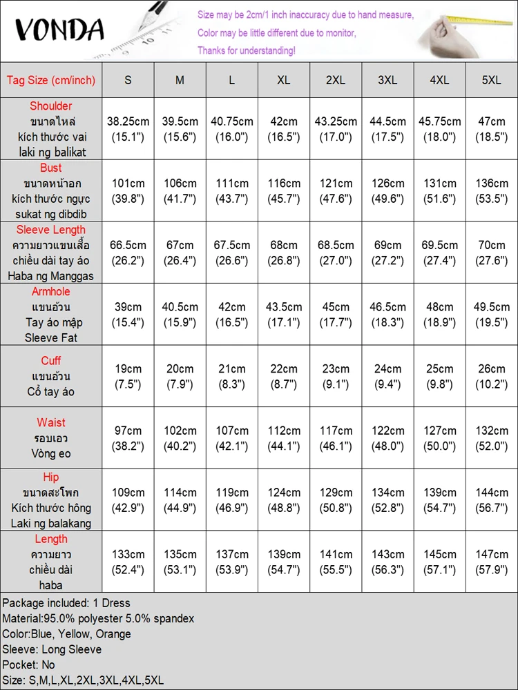 Плюс размер vonda длинное платье - Фотография_6