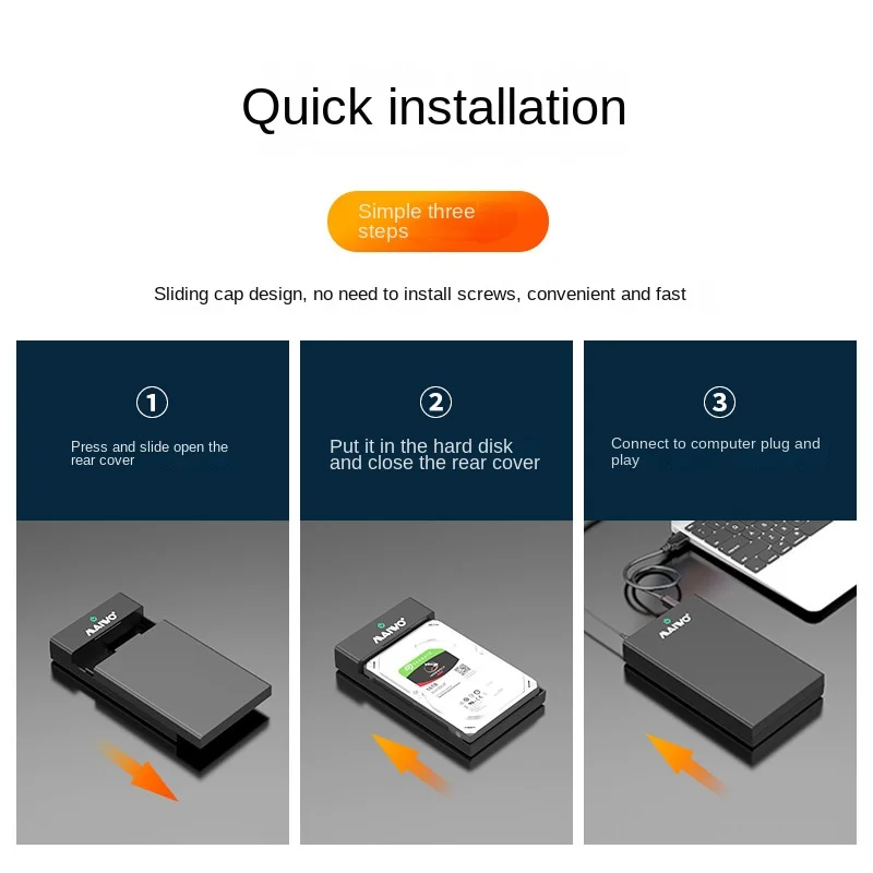 Корпус для жесткого диска usb 3.0 - Фотография_3