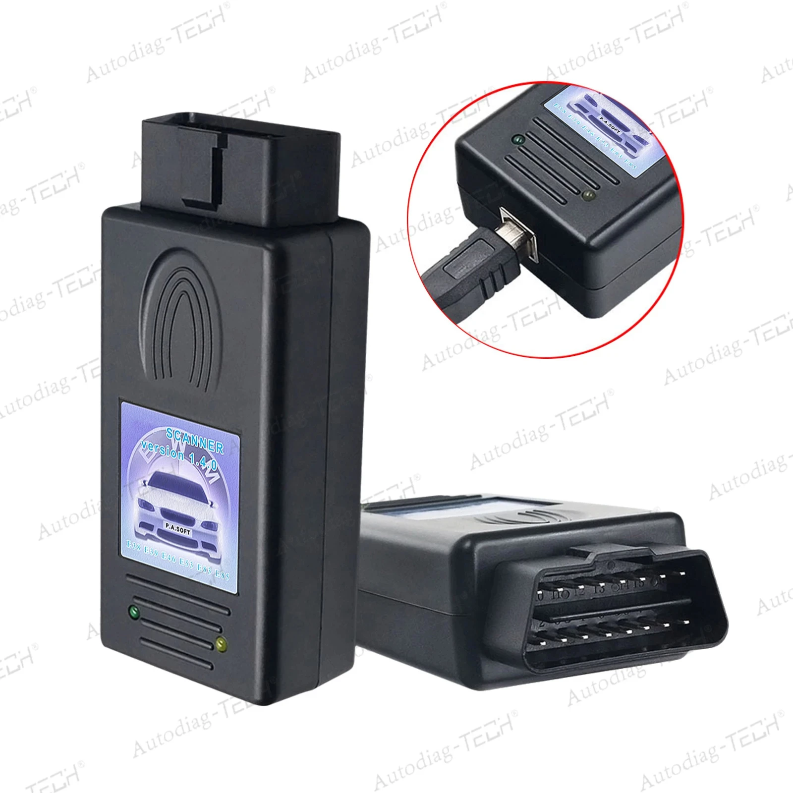 Сканер obd2 для bmw e38 e39 e46 e53 e83 e85 serie 3 5 7 x5 x7 версия 1 - Фотография_2