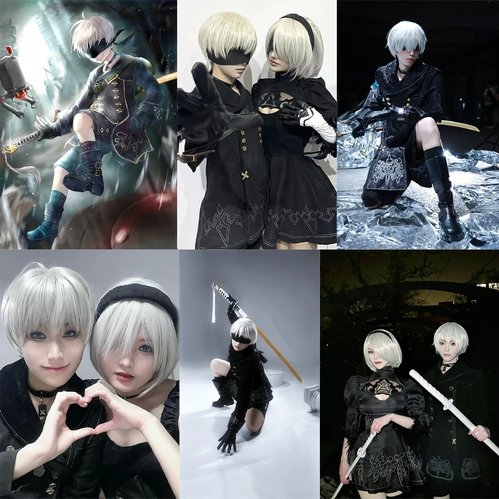 Аниме косплей синтетические волосы - Фотография_6