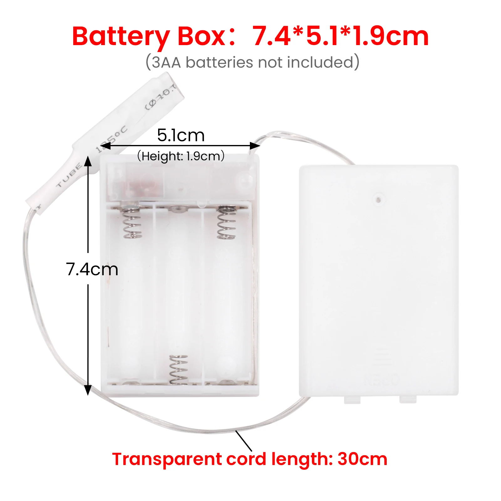 Светодиодная лента rgb с питанием от батареи 3aa - Фотография_6