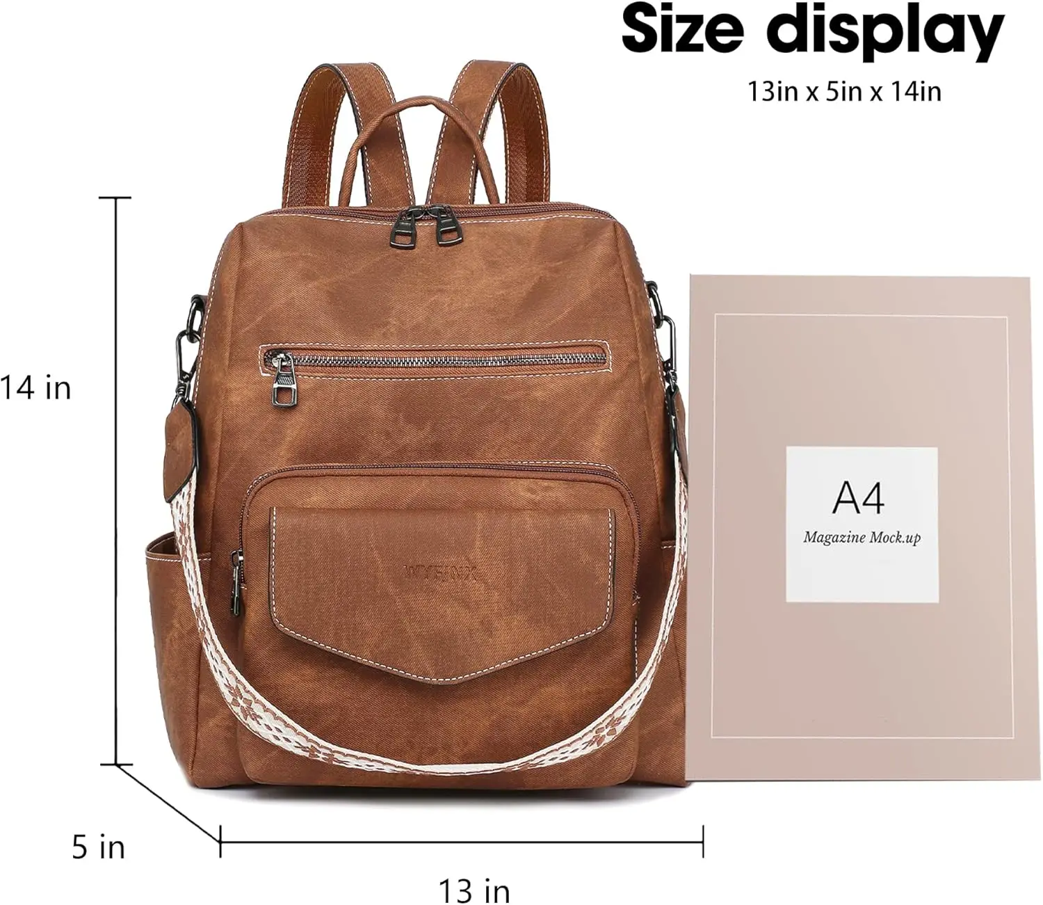 Рюкзак-кошелек для женщин - Фотография_2