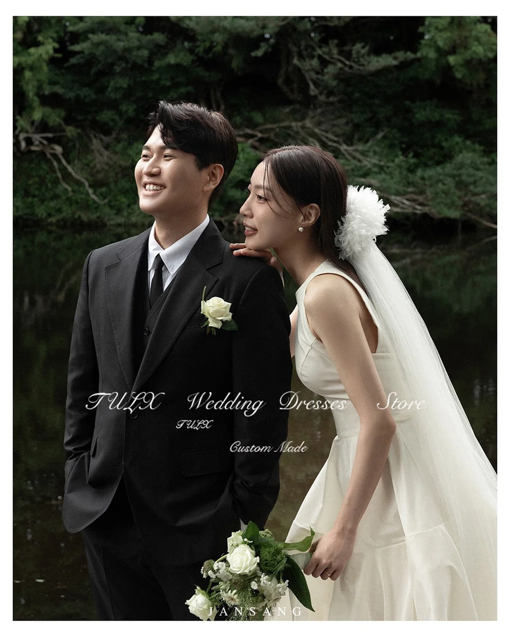 Tulx простая тафта длиной до пола - Фотография_5