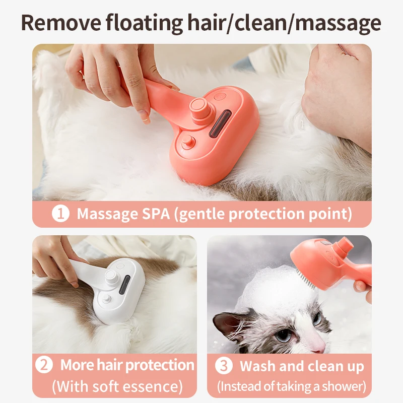 Расческа с мягкой щетиной для ежедневного - Фотография_3