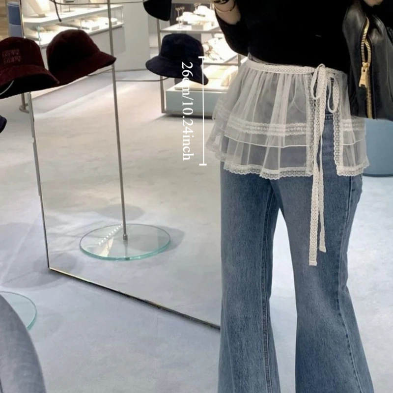 Милые балетные кружевные мини-юбки y2k - Фотография_6