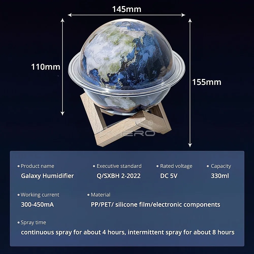 Увлажнитель galaxy planet - Фотография_5