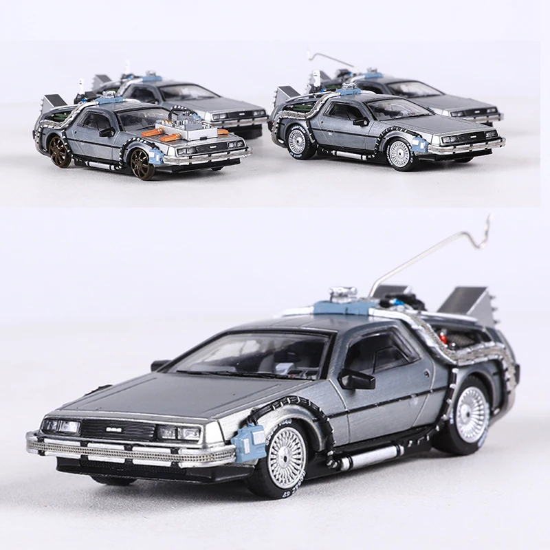 Mj 1:64 delorean dmc i ii iii «назад в будущее»