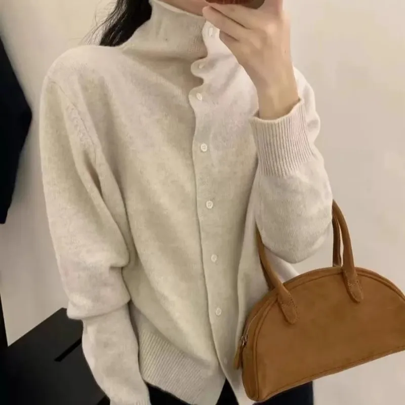 Вязаный кардиган из чистого кашемира - Фотография_3