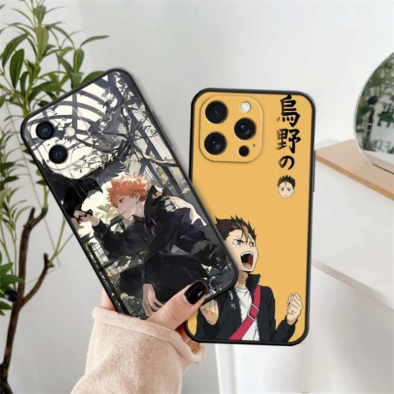 Крутой аниме haikyu для apple iphone 16 - Фотография_5