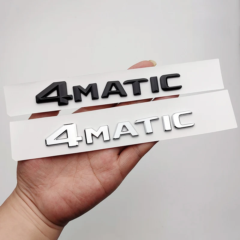3d abs хром черный 4 matic логотип - Фотография_3