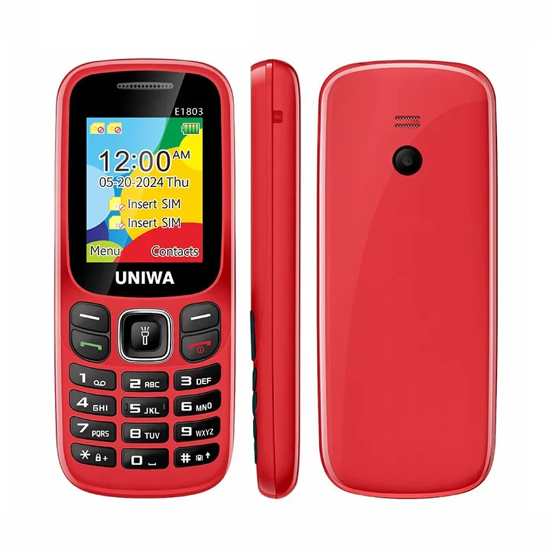 Uniwa e1803 2g клавиатура телефон мобильный телефон 1 - Фотография_3