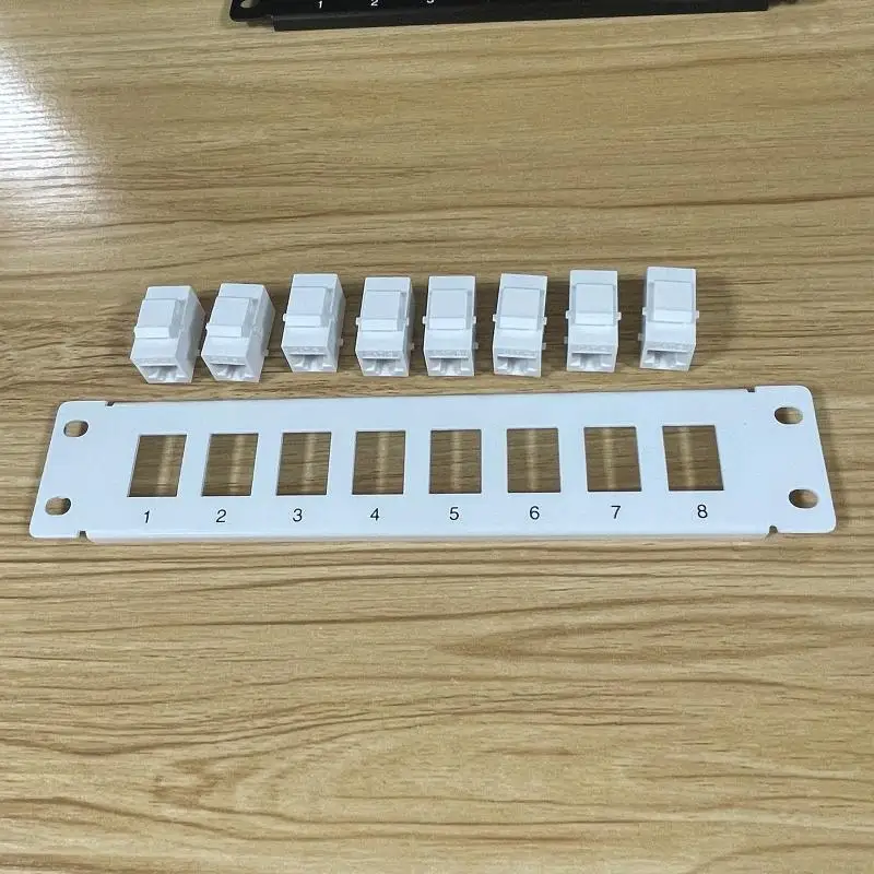 Y1ub 8 port cat6 wallmount patch - Фотография_5