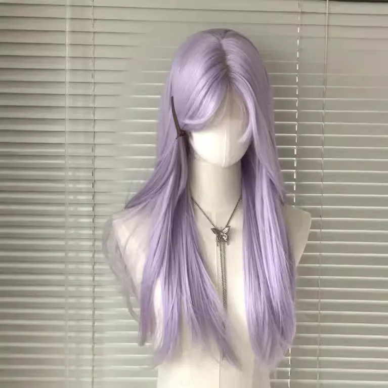 Парик женский фиолетовый - Фотография_3