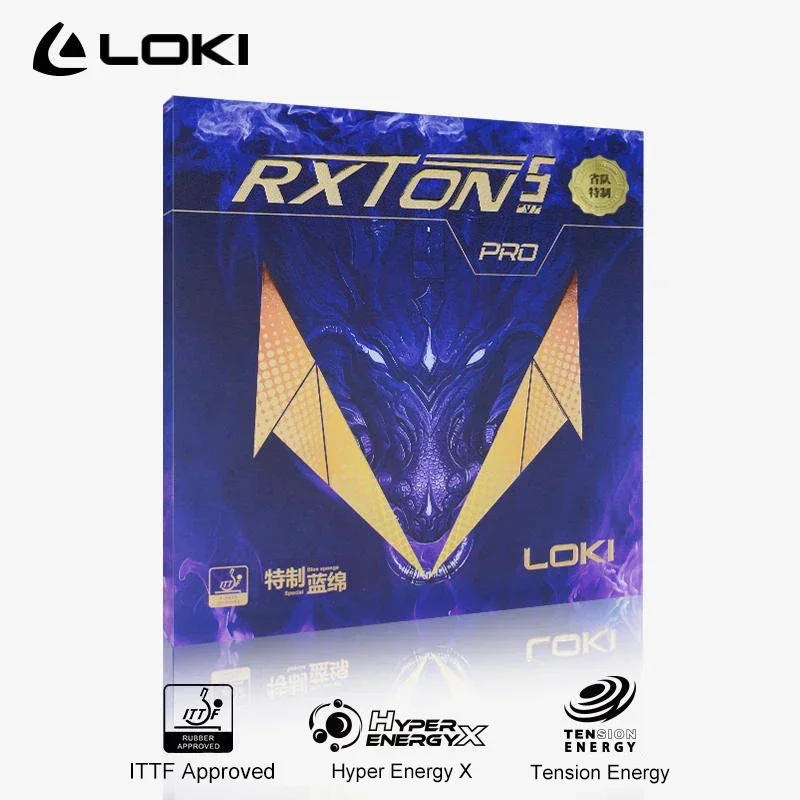Резиновые липкие прыщи для настольного тенниса loki rxton 5 pro - Фотография_5