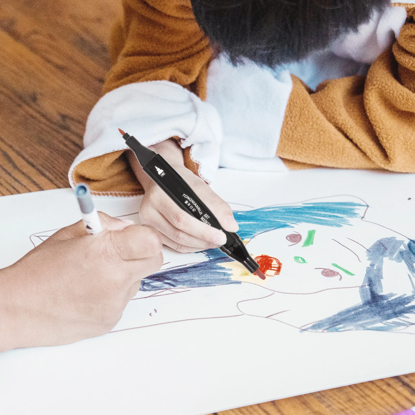 1 комплект двусторонних маркеров для художественных проектов - Фотография_2