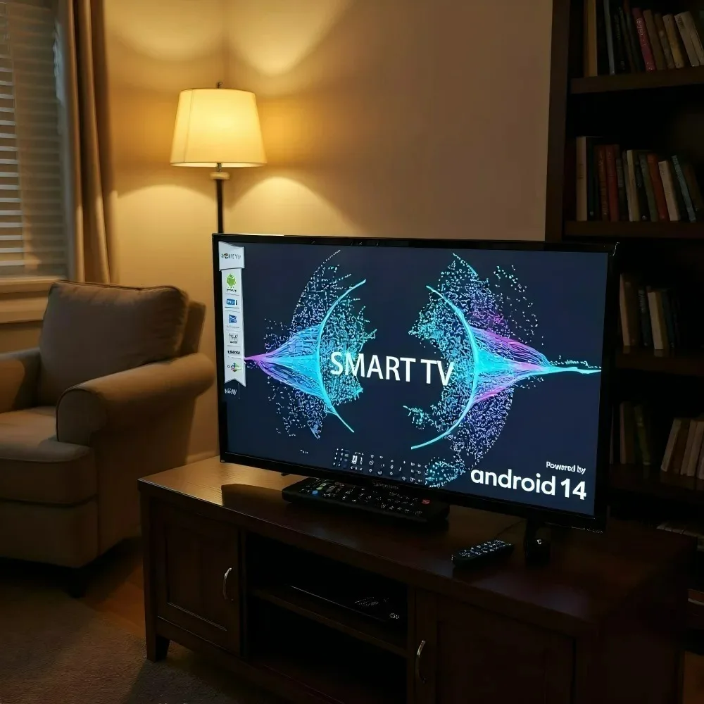 19-дюймовый smart tv hd android-телевизор с wi-fi