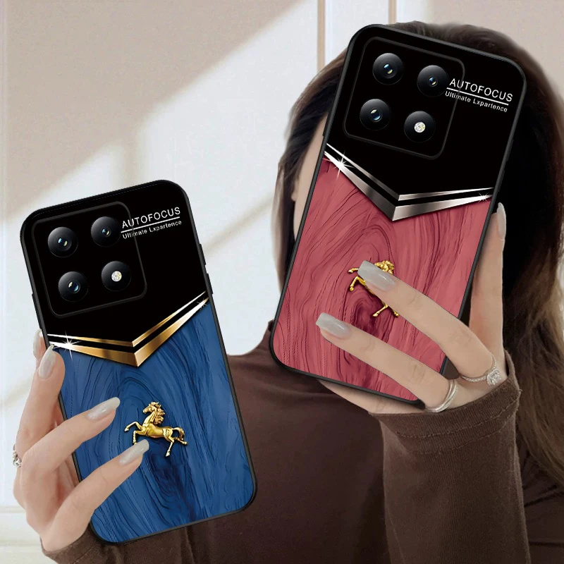 Голова золотой лошади для xiaomi - Фотография_2