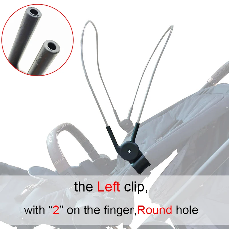 Застежка для тента для коляски cybex mios 2/3 priam 3/4 2019 ~ 2025 - Фотография_4