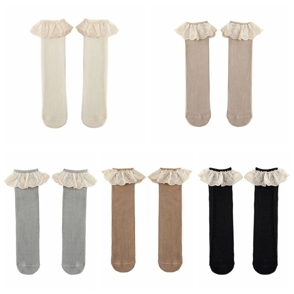 5 пар детских носков с рюшами и краями - Фотография_6