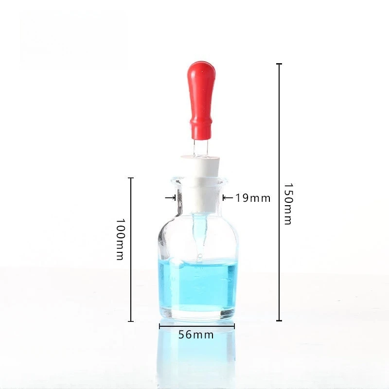 125ml transparent alkaline dropper