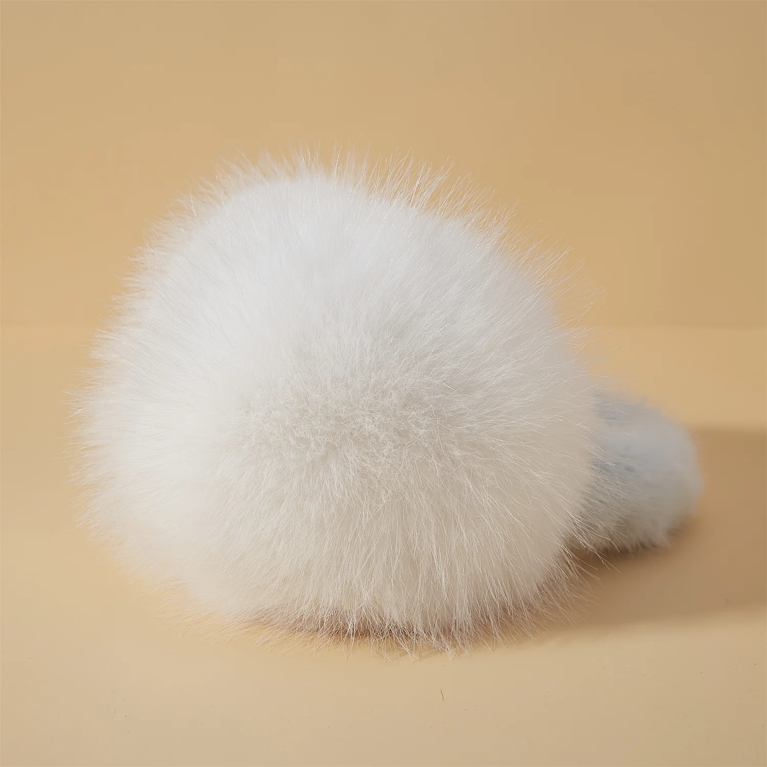 Модные контрастные синие наушники - Фотография_3