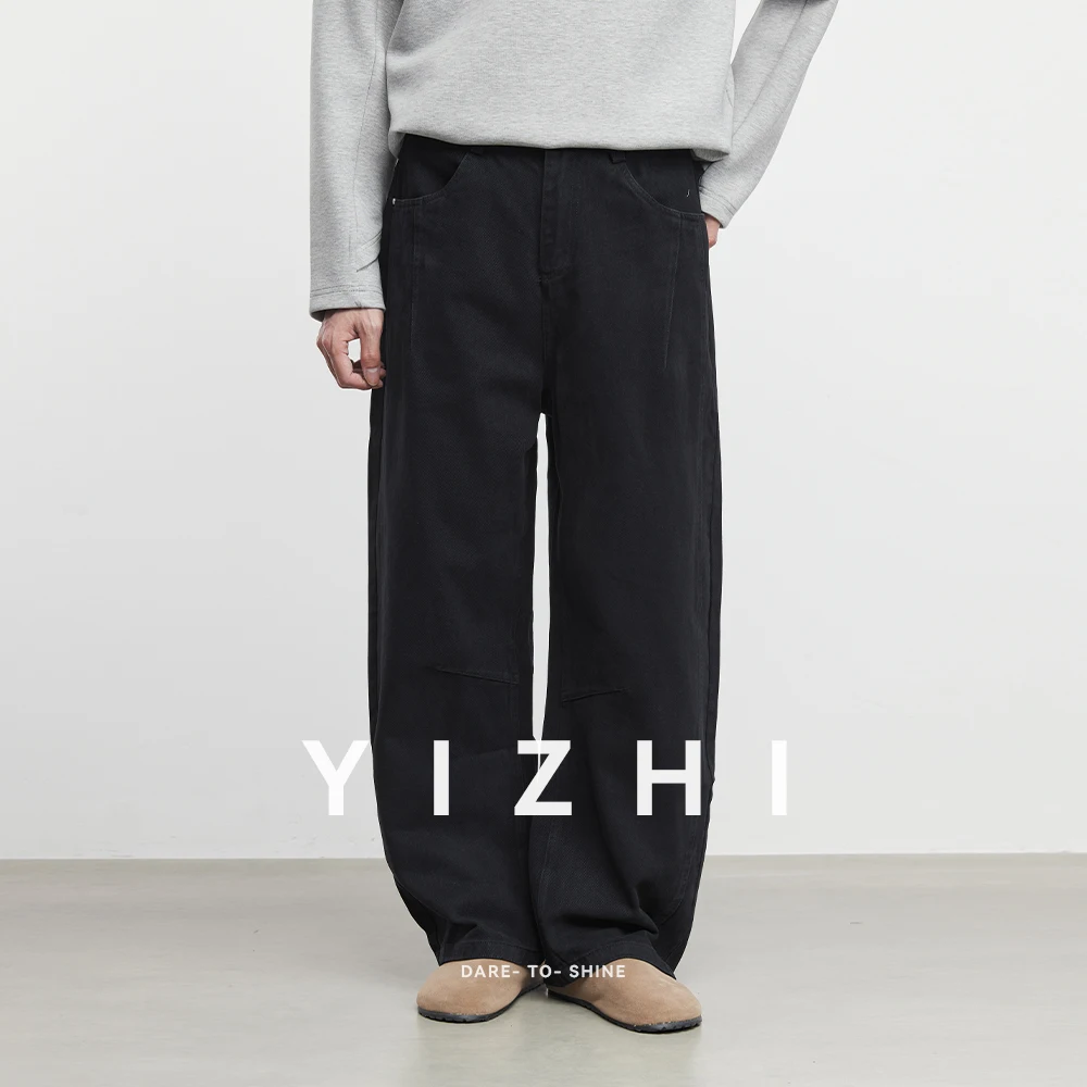 Весна и осень новые мужские повседневные - Фотография_5