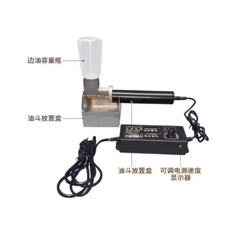 Лидер продаж, портативная электрическая машина для окрашивания кромок кожи - Фотография_3