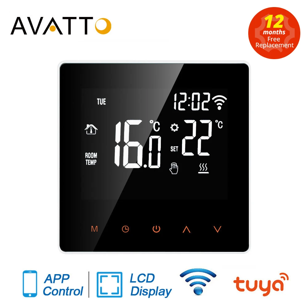 Умный термостат avatto tuya wi-fi