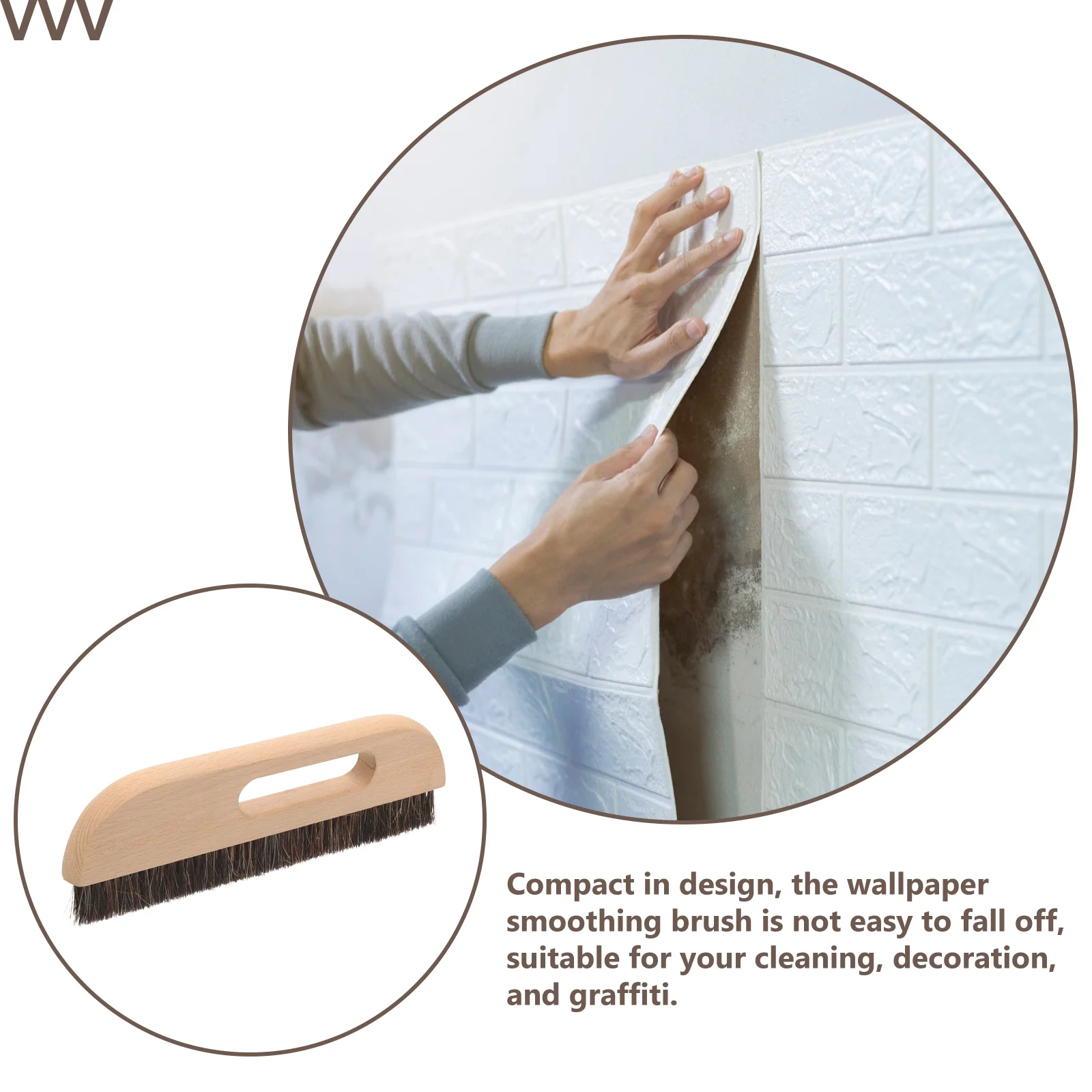 Кисть для обоев, разглаживающая - Фотография_6