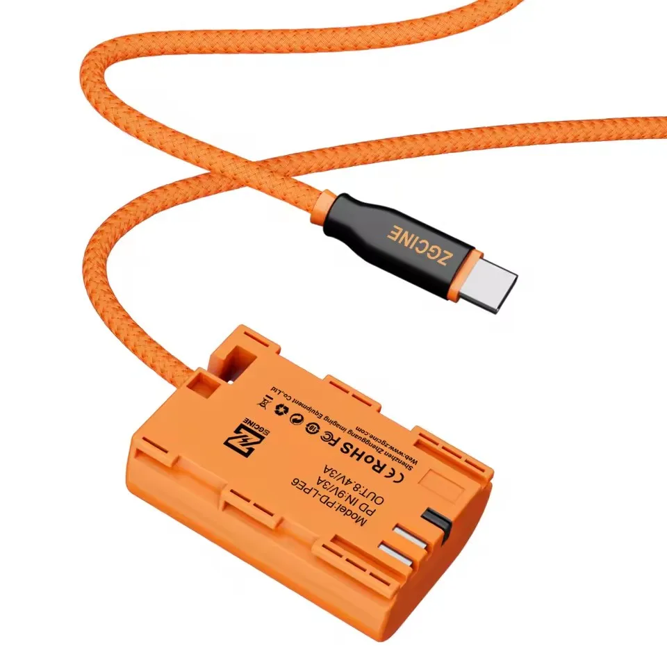 Zg-pd-lpe6 zgcine usb-c pd к lp-e6 - Фотография_2