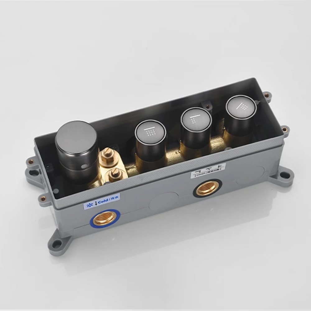 Термостатическая скрытая душевая система - Фотография_5