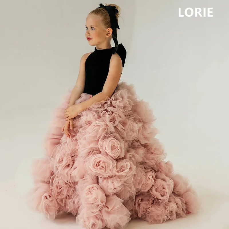 Lorie трапециевидные платья с цветочным узором для девочек