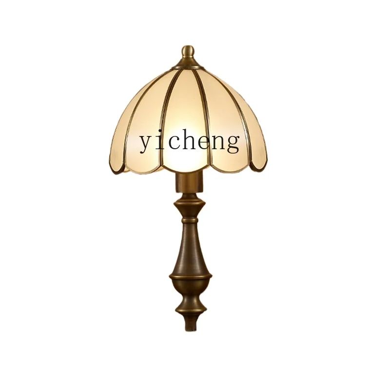 1, медная настольная лампа