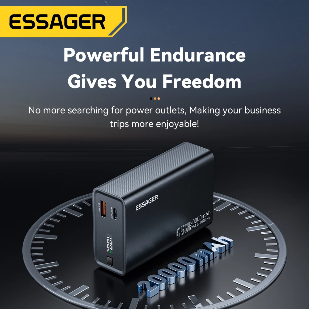 Essager power bank 20000 мач портативный - Фотография_3