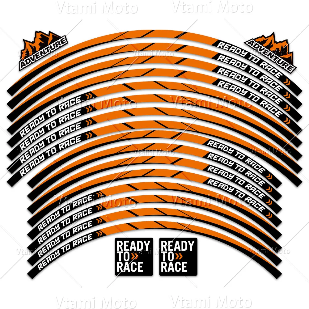 Светоотражающая наклейка на колесо мотоцикла - Фотография_5