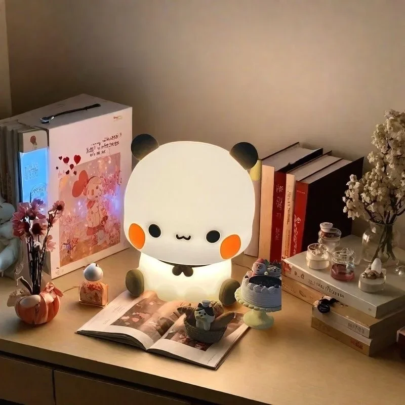 Светодиодный ночник panda pat bubu and dudu с милыми животными - Фотография_2