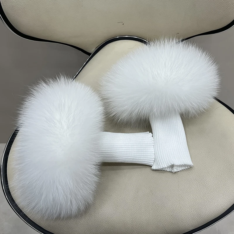 Манжеты из натурального лисьего меха - Фотография_3