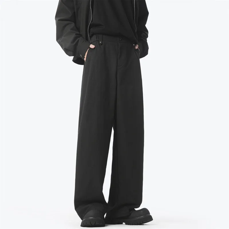 Черные повседневные брюки - Фотография_4