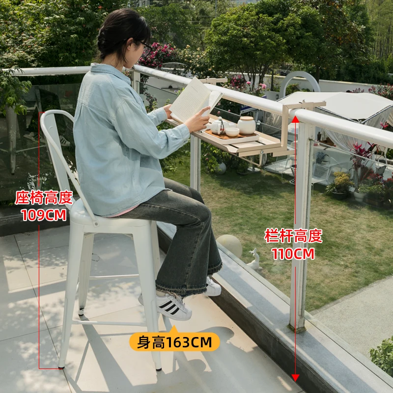 Кованые балконные барные перила для стола - Фотография_2