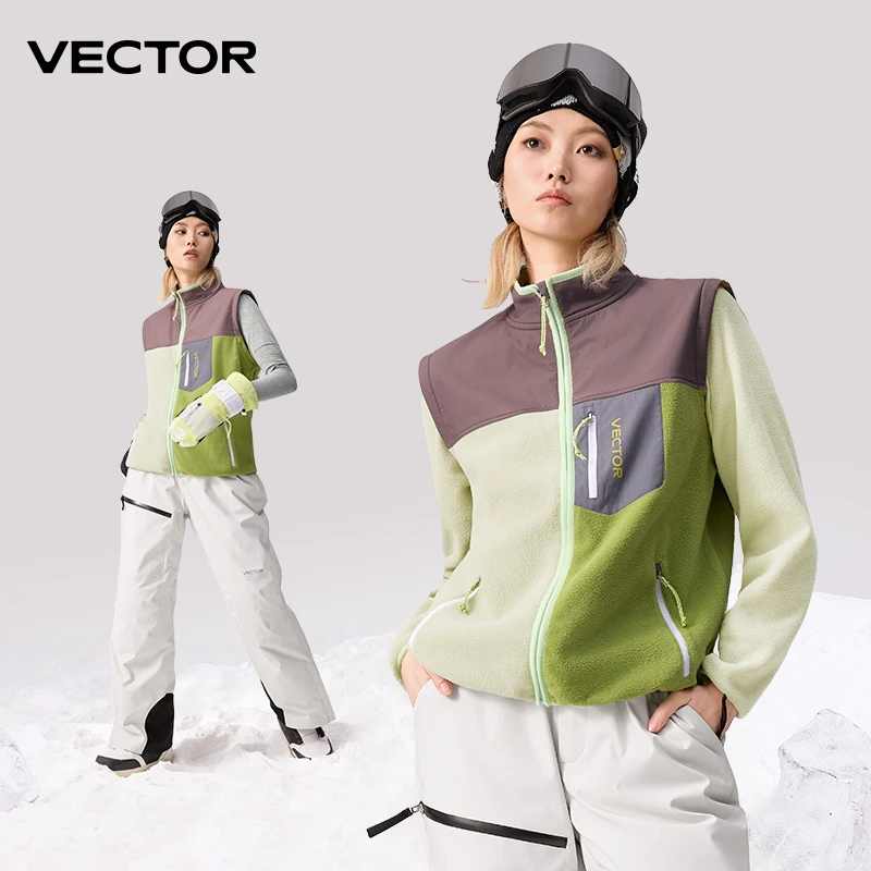 Брендовая флисовая куртка vector - Фотография_6