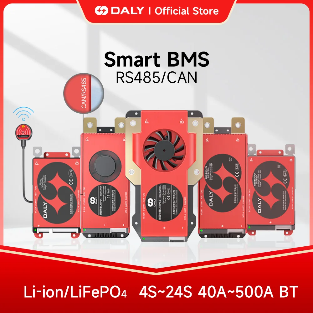 Daly bms smart bms lifepo4 4s 12v