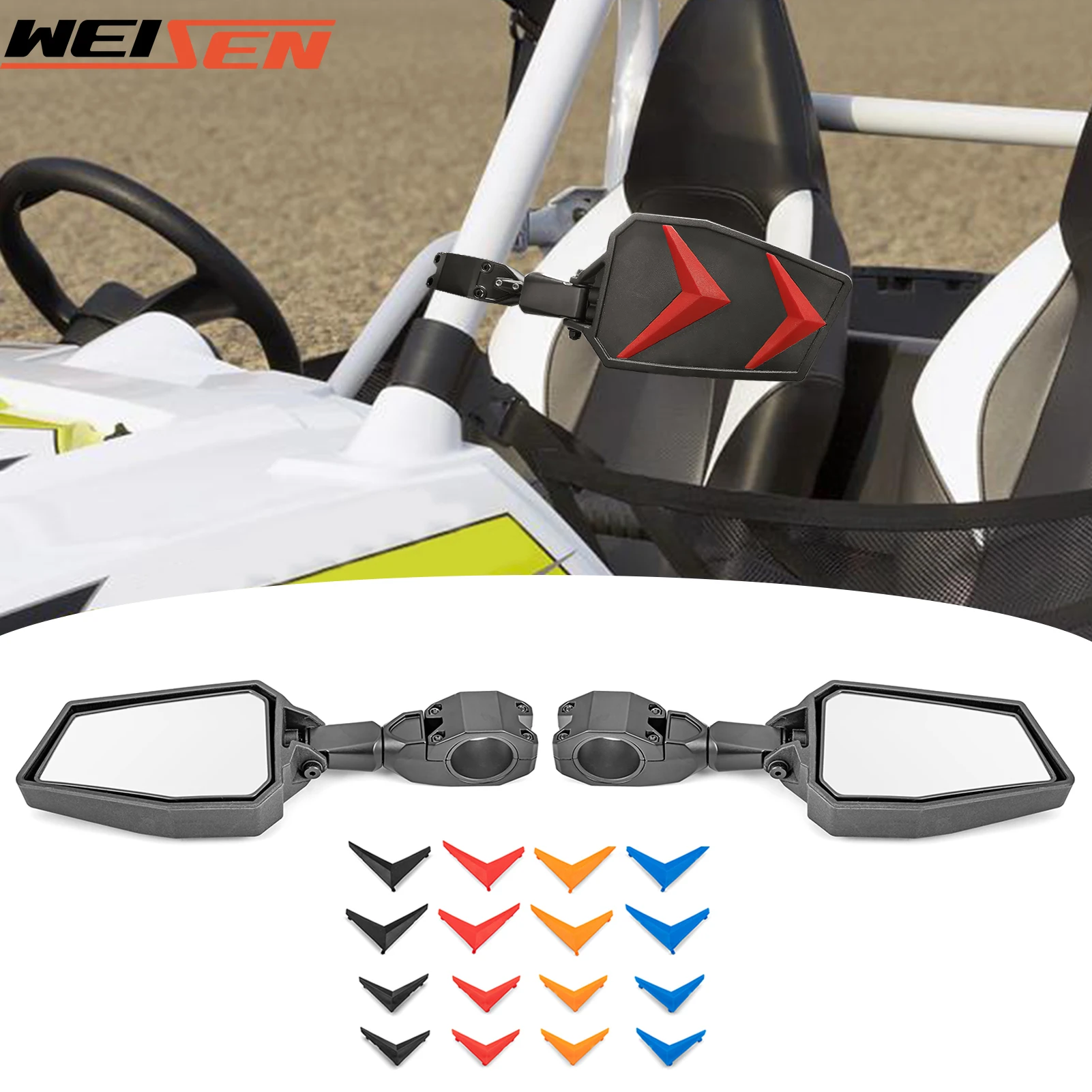 Боковое зеркало заднего вида utv от 1