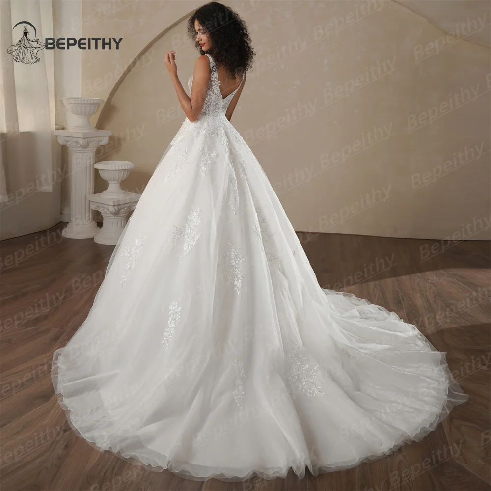 Свадебные платья трапециевидной - Фотография_6