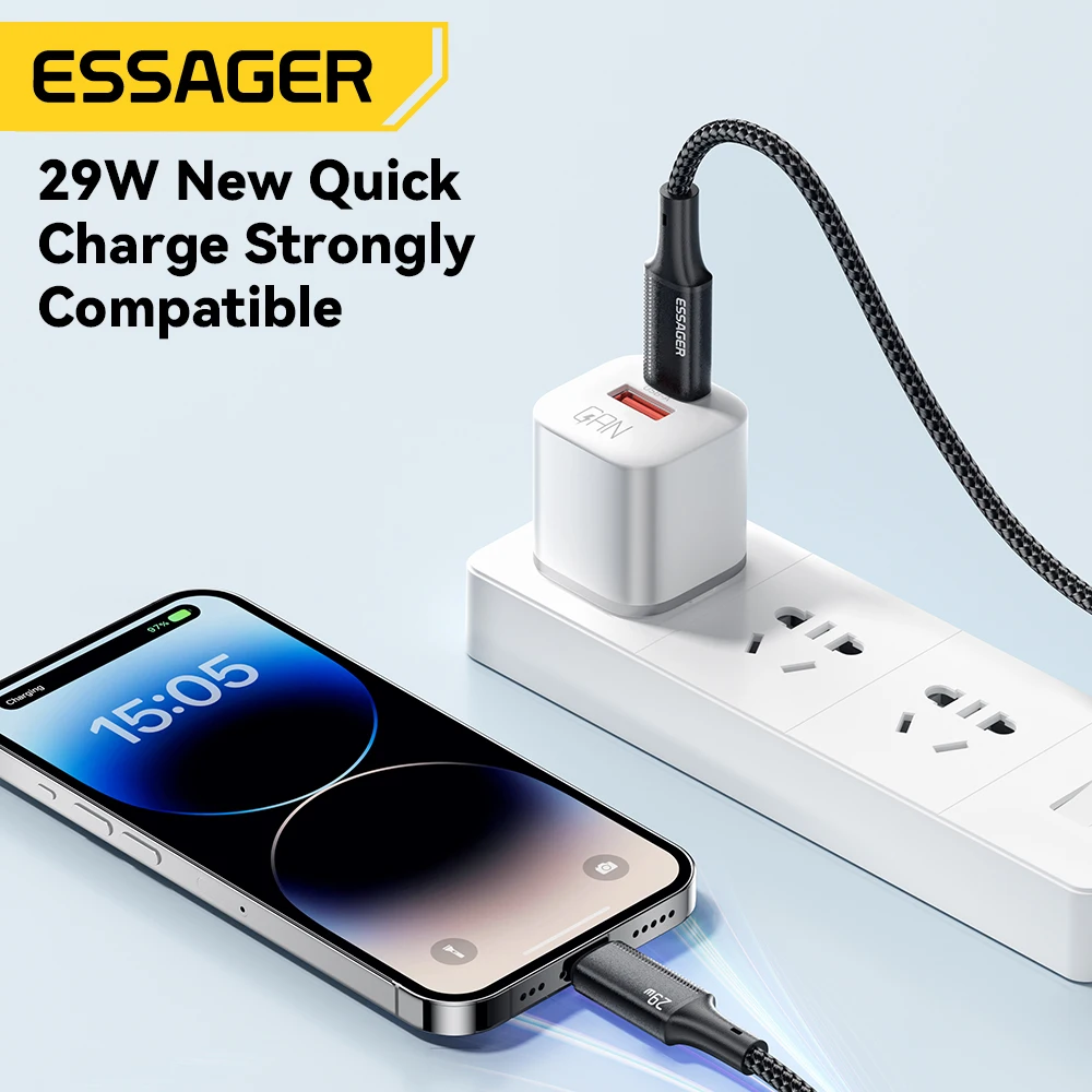 Кабель essager usb c для iphone - Фотография_4