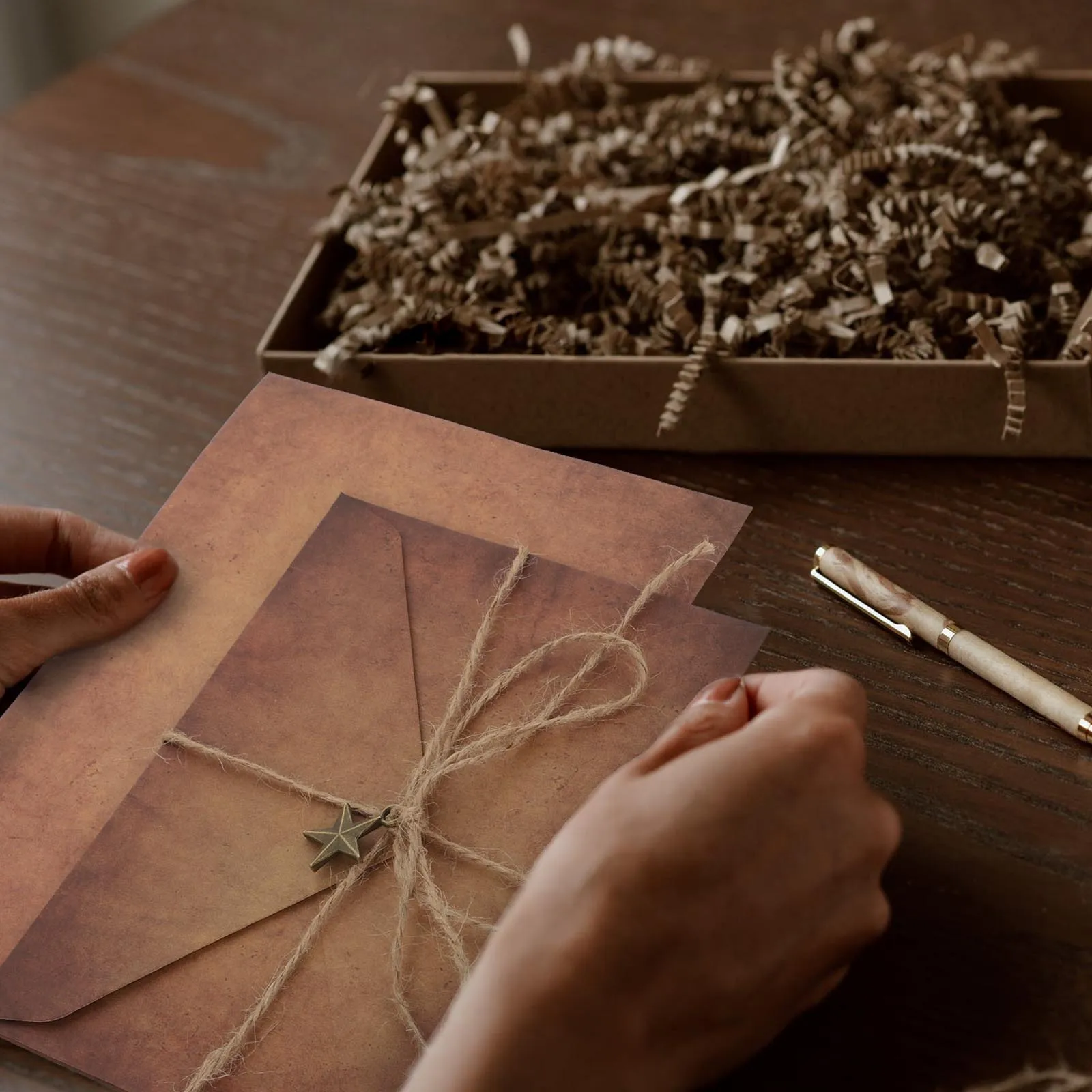 3 комплекта конвертов в стиле ретро - Фотография_4