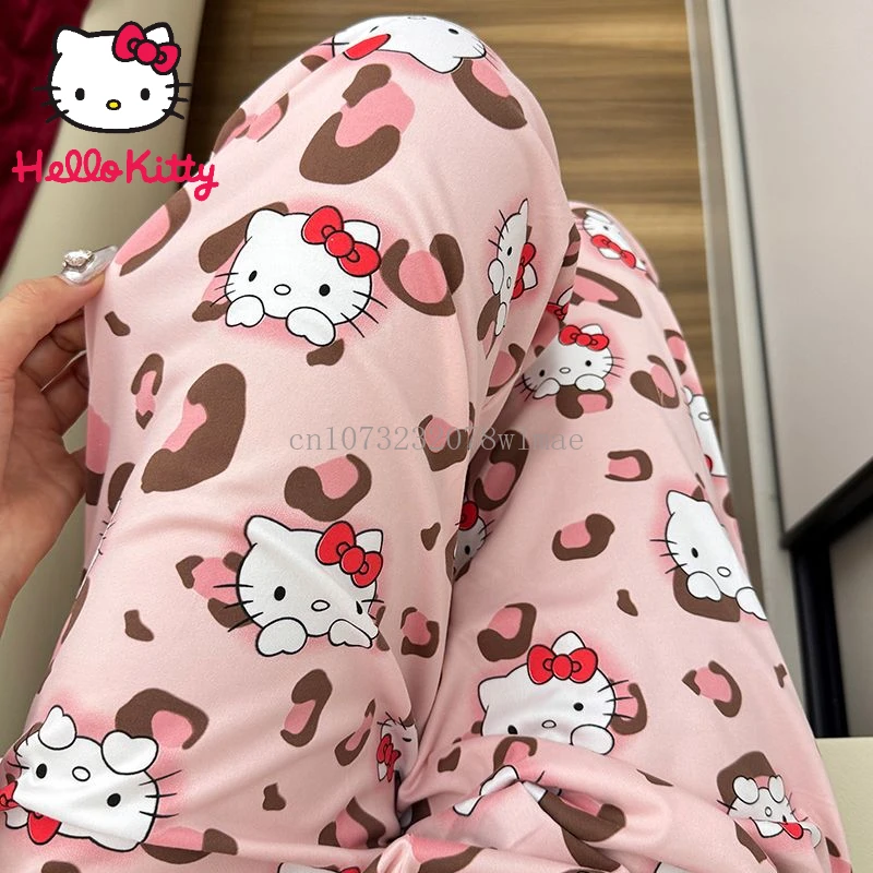 Kawaii hello kitty пушистые пижамные