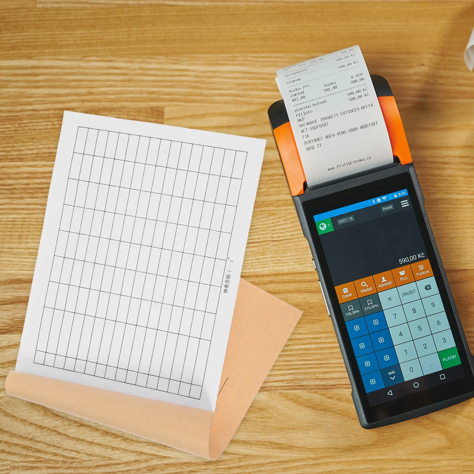 Пустая бухгалтерская книга - Фотография_5