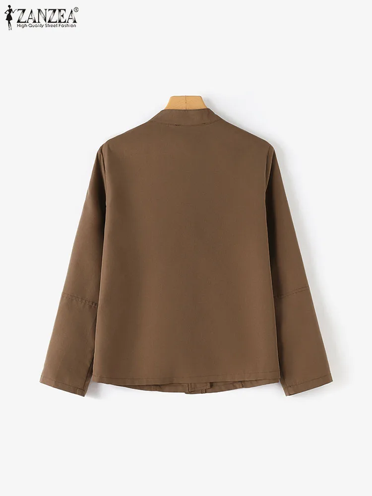 Zanzea модные куртки ol женские - Фотография_5