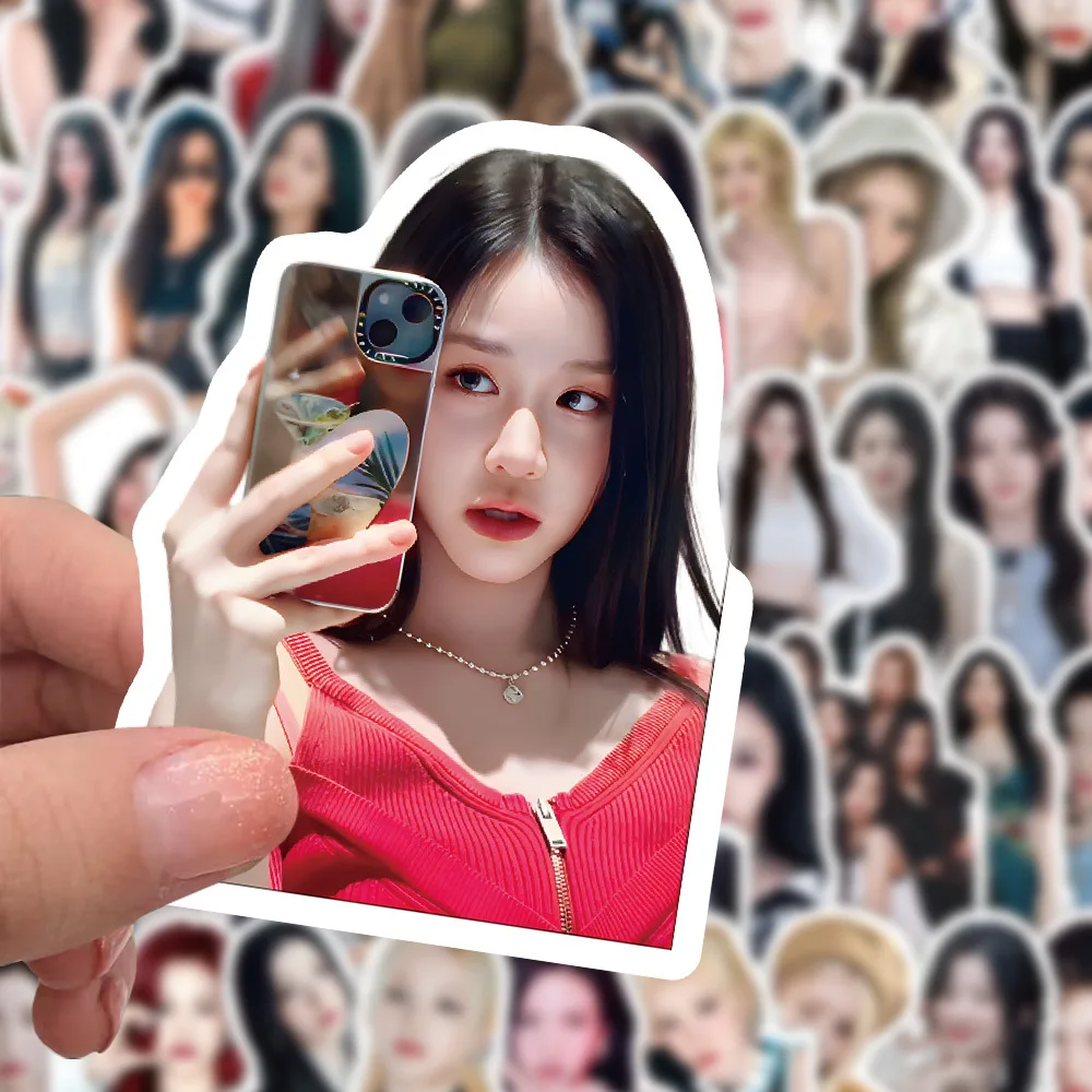 Kpop мультфильм babymonster групповые наклейки для ноутбука - Фотография_3