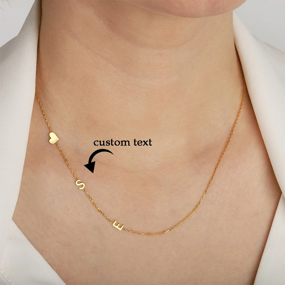 Ожерелье с буквами на заказ